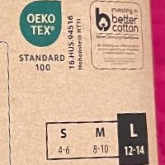 BRAND NEW ~ CRANE ~ 4 PACK ~ LADIES ECO BIKINI UNDERWEAR UNDIES ~ SIZE L / LARGE - Picture 5 of 16